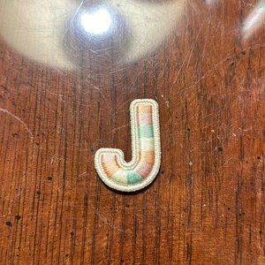 Stoney Clover Land Fall Rolled Stripe “J” Patch